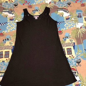 Brown‎ swim cover-up small